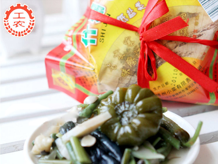 锦州工农小菜 蒌装什锦小菜 低盐型 300g*2篓 限北京购买