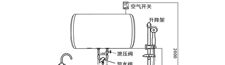 美的f60一15a2电热水器接线图