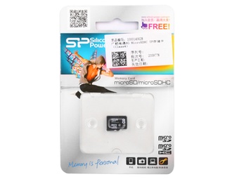 广颖电通8G MicroSDHC TF存储卡（Class4）