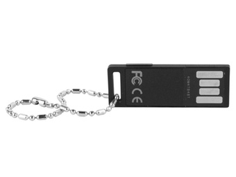 宇瞻（Apacer）袖珍碟AH110 U盘（黑色）（4GB）