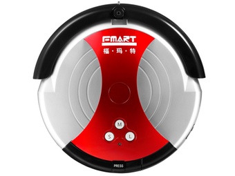 福玛特（FMART）FM-006智能保洁机器人吸尘器（红色）