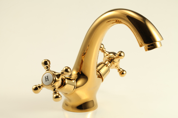 2024g冷热水龙头 全铜单把面盆/脸盆龙头