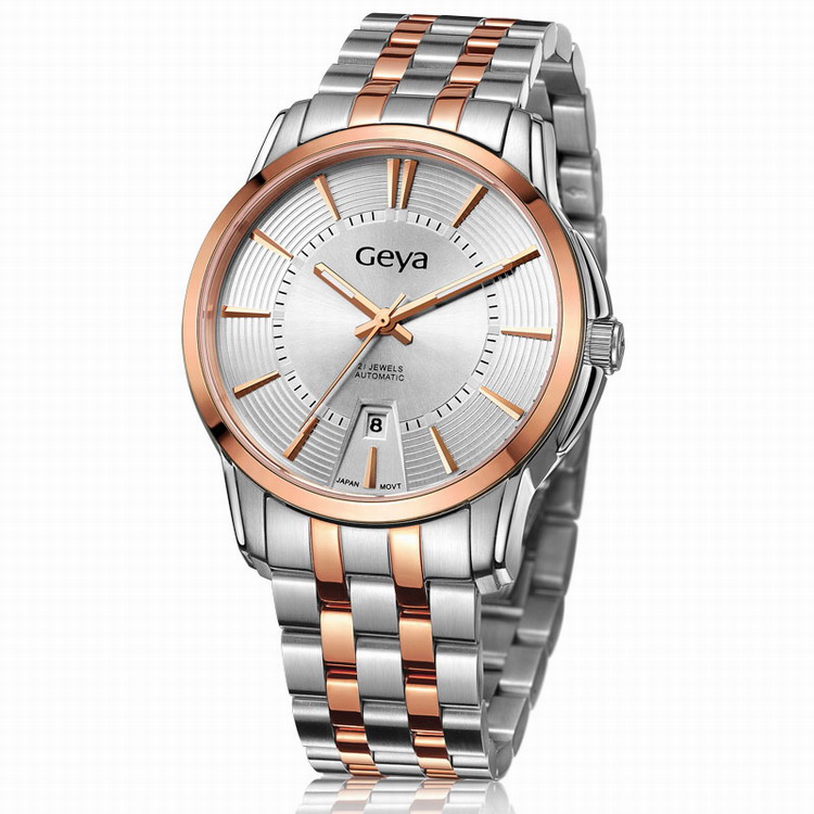 格雅geya机械表情侣款g08125(黑色 男款)