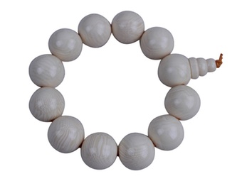 贝瑞雅bry010201308男女款印度小叶紫檀108佛珠手链(红色)(8mm)